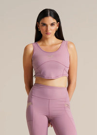 WonderForce Crop Top - Dusky Orchid