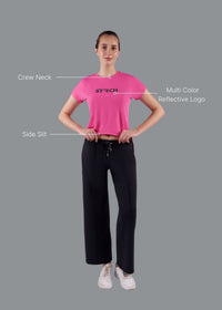 Women Performance Top Hot Pink - 2