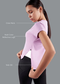 Women Performance Top Lavender - 2