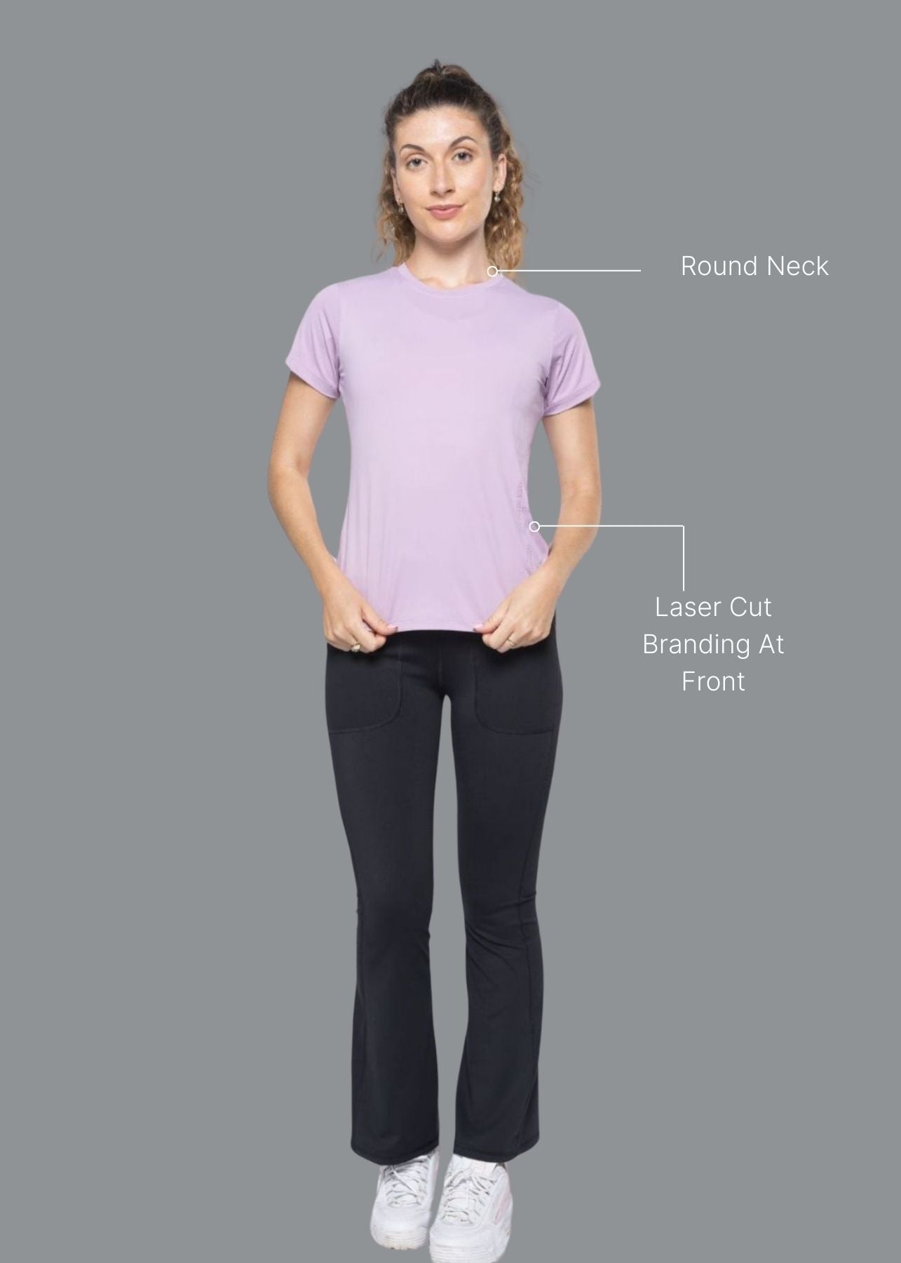 Everyday Workout Tee - Lavender - 2