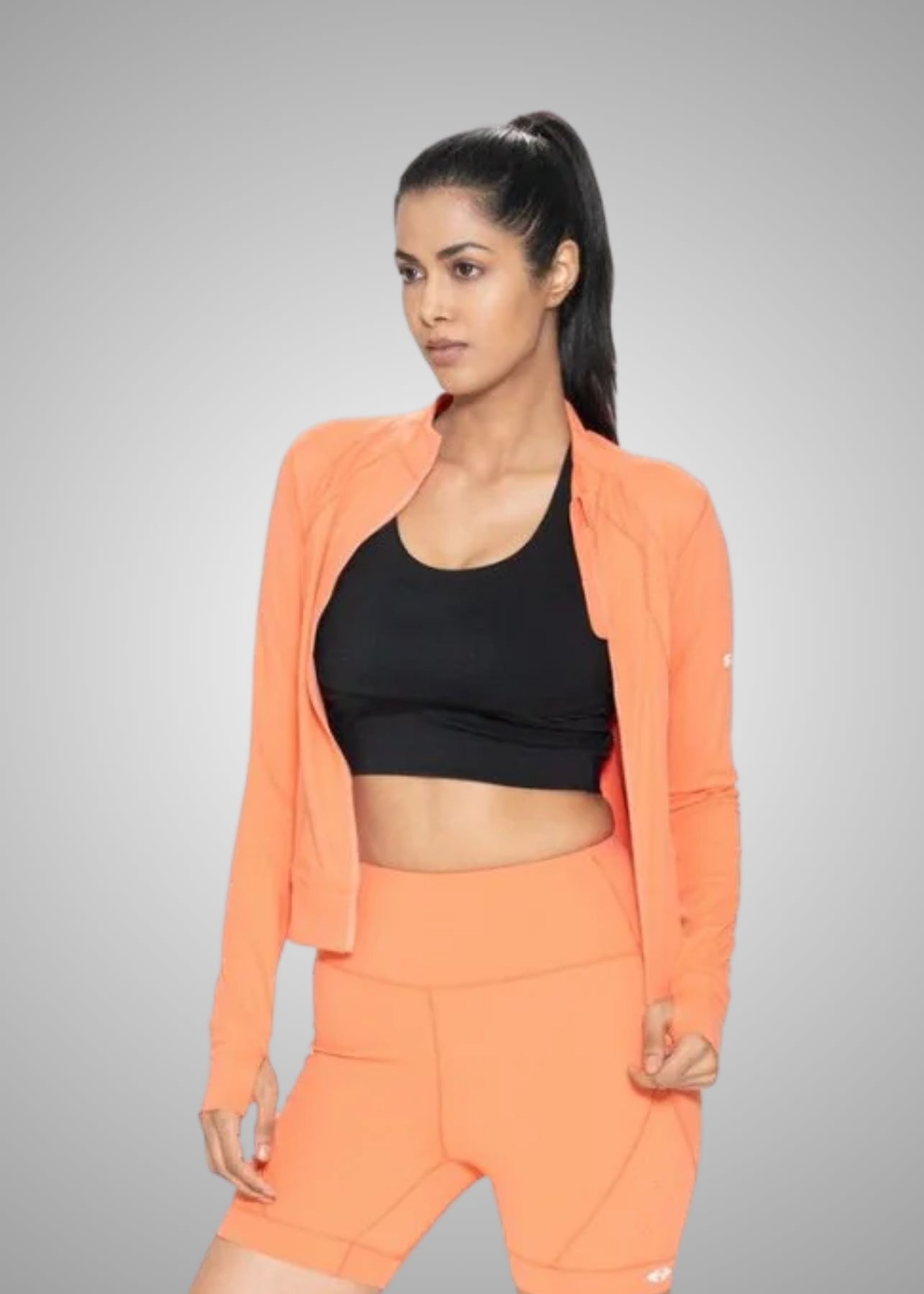 Sculpted Performance Jacket - Orange - 1