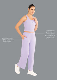 Women Seamless Track Lavender - 2