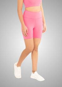 Women Multi Pocket Tights Pink - 1