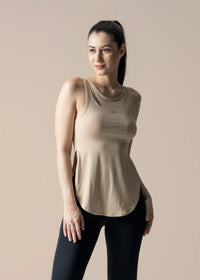 Flexible Fit Top - Beige