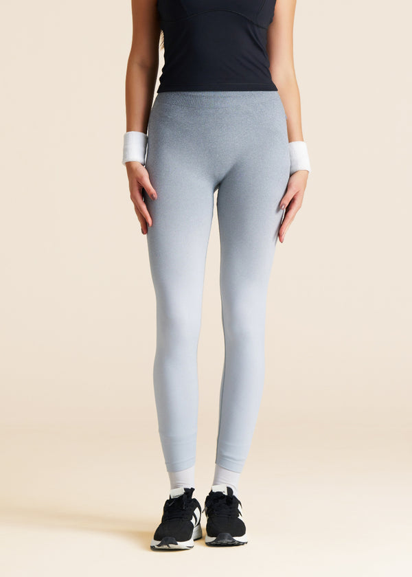 Women High performance Ombre Leggings - Ultimate Grey - 1