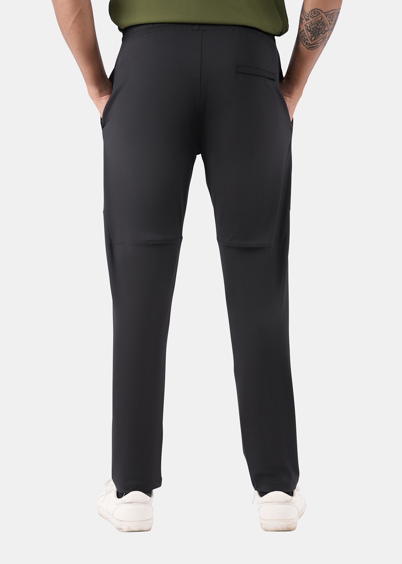 Men Training Track Pants Black - 5