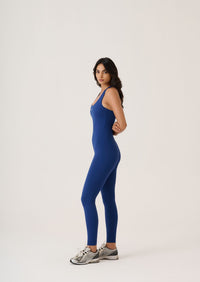 PlayCore Sculpting Jumpsuit-Navy