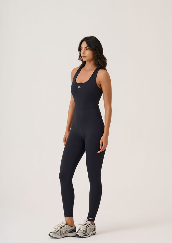PlayCore Sculpting Jumpsuit-Black