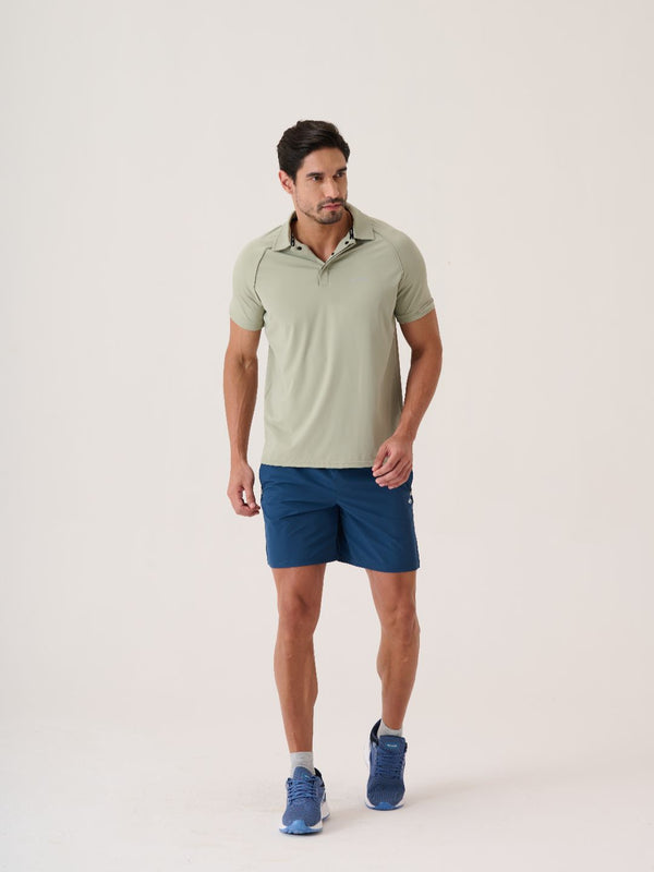 Men Kinetic Polo 
- SeaGrass