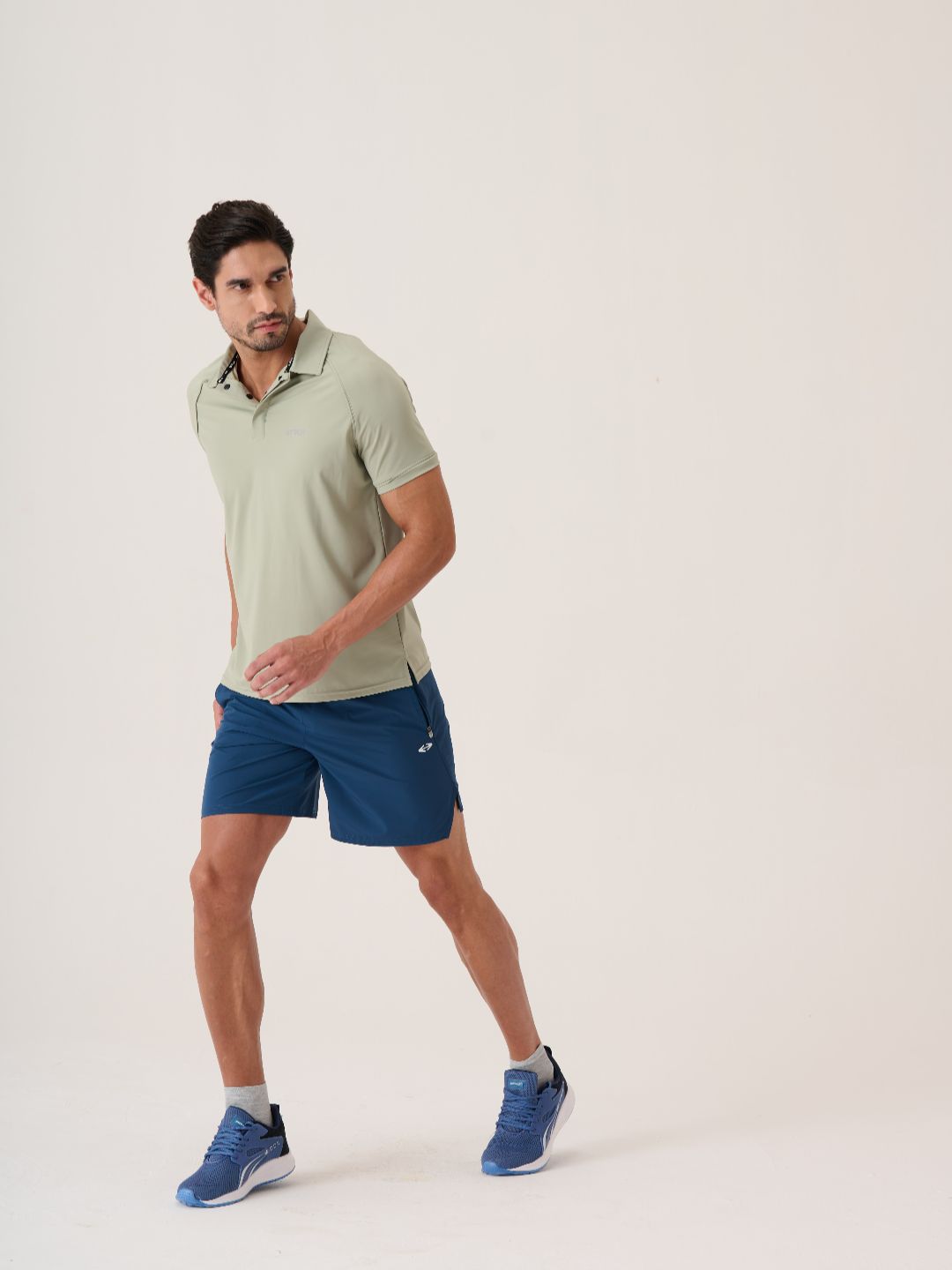 Men Kinetic Polo 
- SeaGrass