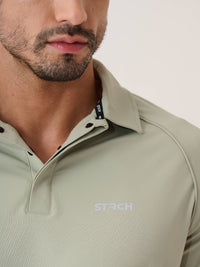 Men Kinetic Polo 
- SeaGrass