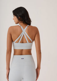 Power Yoga-Edit Sports Bra-Grey
