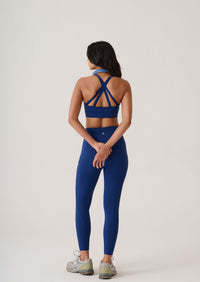 Power Yoga-Edit Sports Bra-Navy