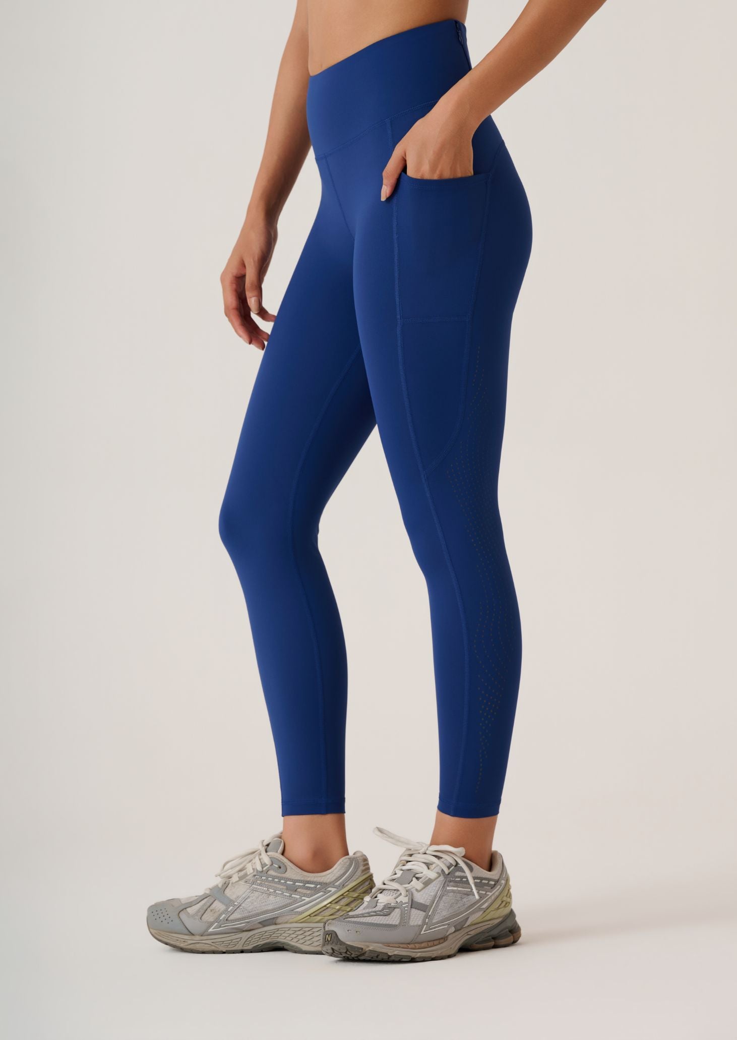 Reflective CoreActive Leggings- Slim Fit - Navy