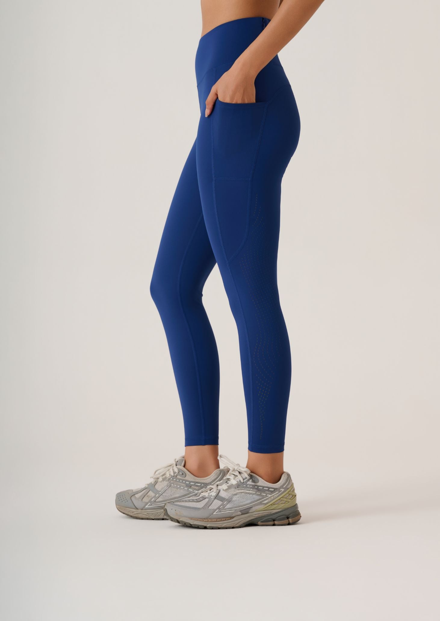 Reflective CoreActive Leggings- Slim Fit - Navy