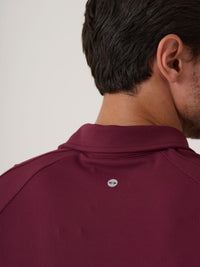 Play core Active Polo tee - MulberryWine