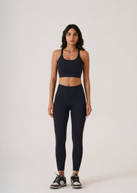 Power Yoga-Edit Sports Bra-Black