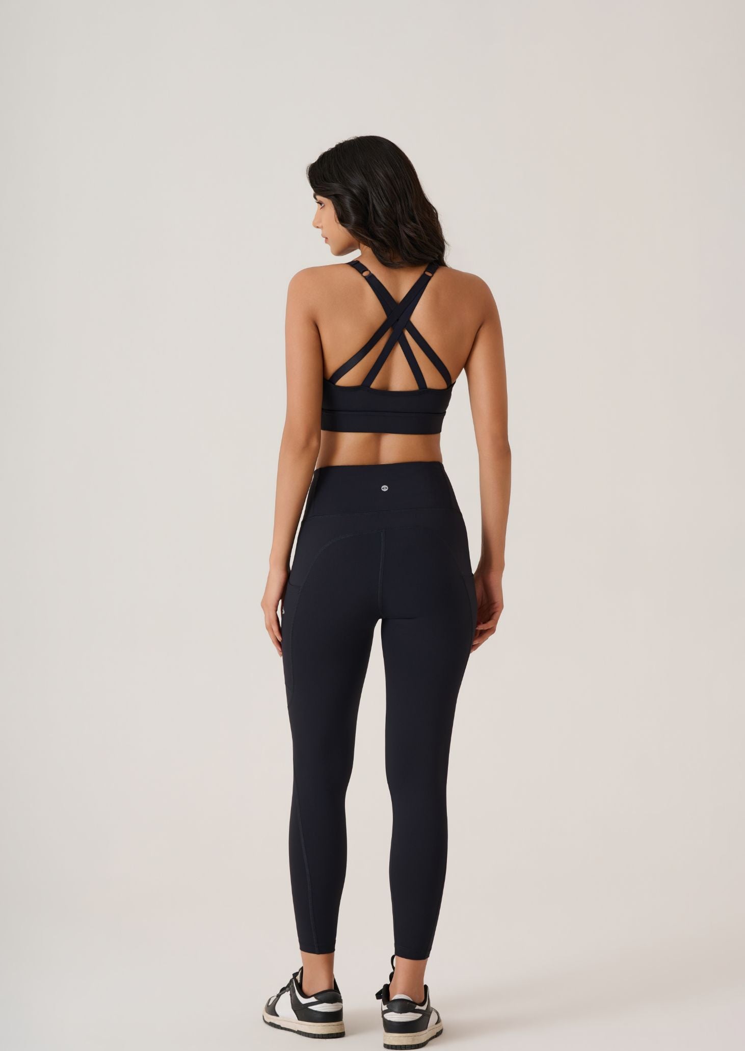 Power Yoga-Edit Sports Bra-Black