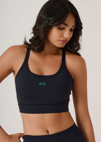 Power Yoga-Edit Sports Bra-Black