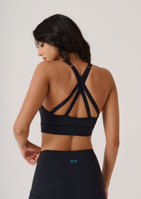 Power Yoga-Edit Sports Bra-Black