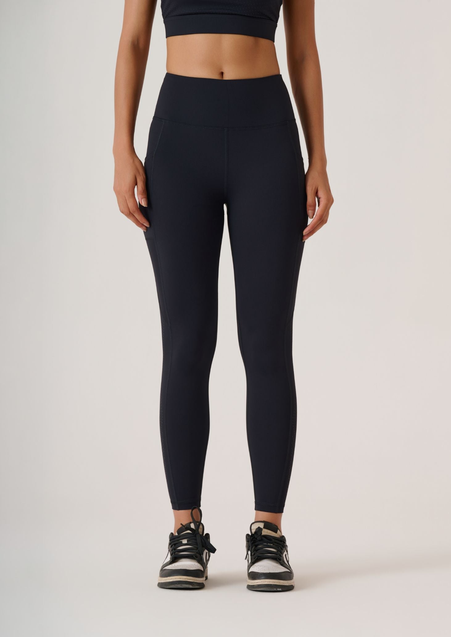 Reflective CoreActive Leggings- Slim Fit - Black