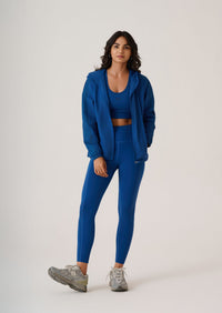 Reflective High Performance Leggings- Slim Fit - Dodger Blue