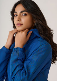Reflective Athlete Jacket-Dodger Blue