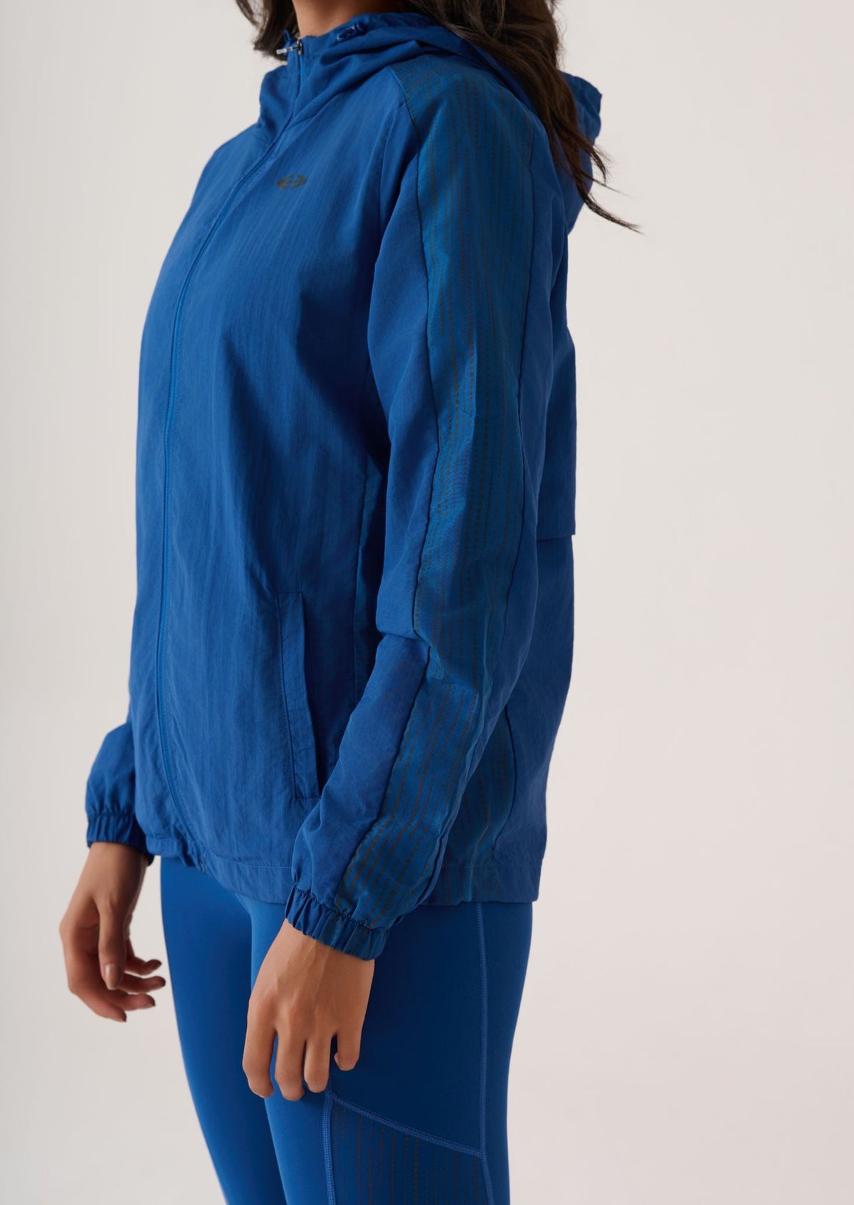 Reflective Athlete Jacket-Dodger Blue