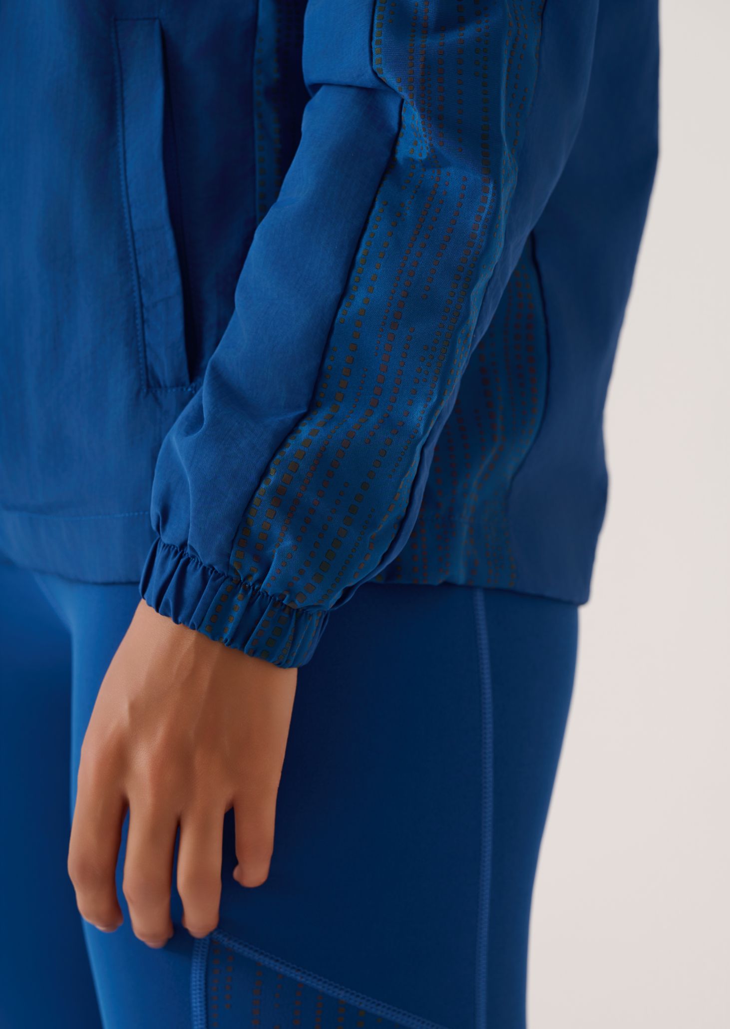 Reflective Athlete Jacket-Dodger Blue