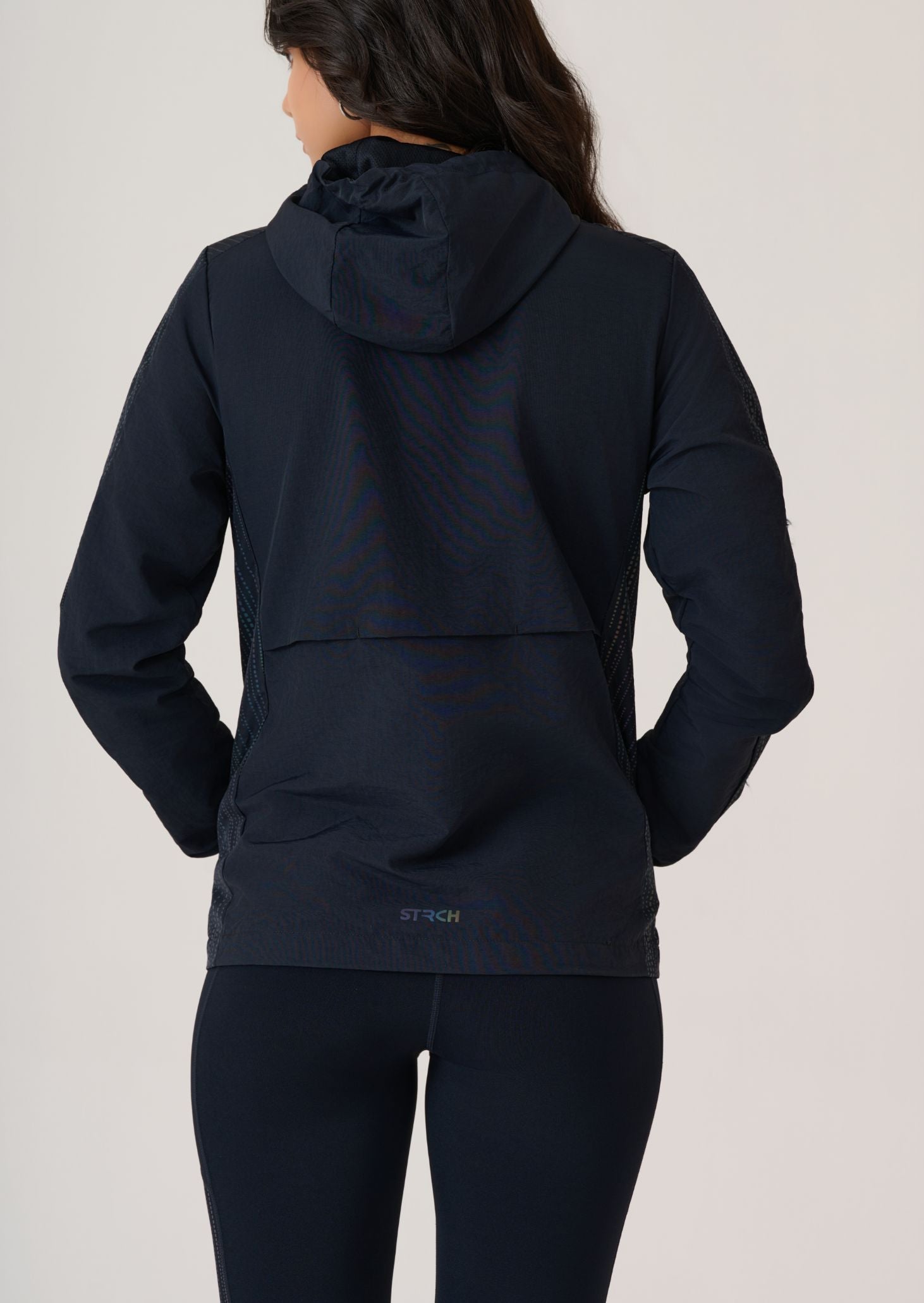 Reflective Athlete Jacket - Jet Black