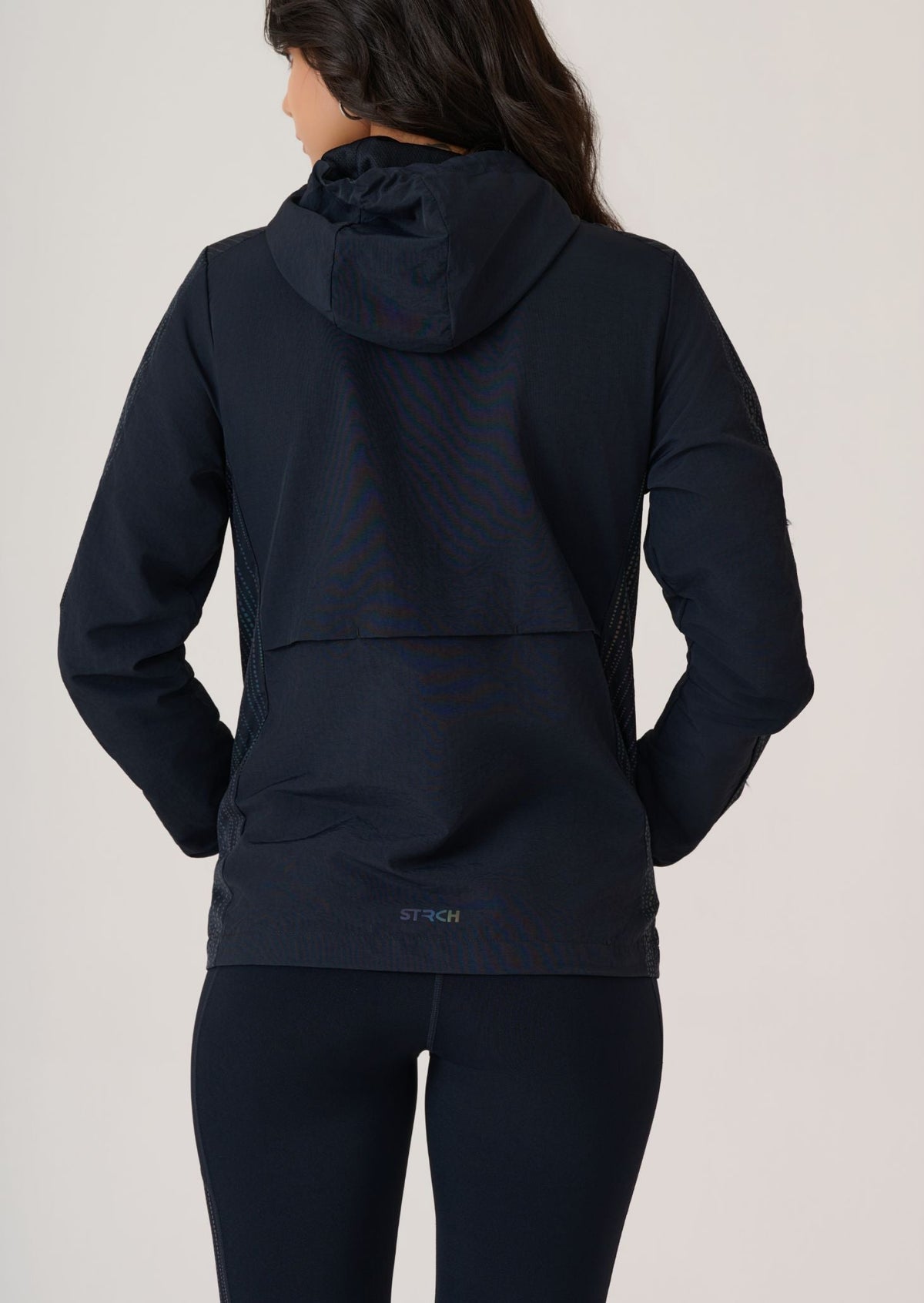 Reflective Athlete Jacket - Jet Black