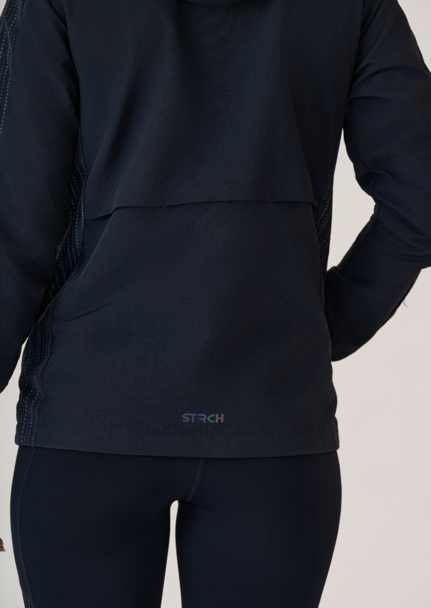 Reflective Athlete Jacket - Jet Black
