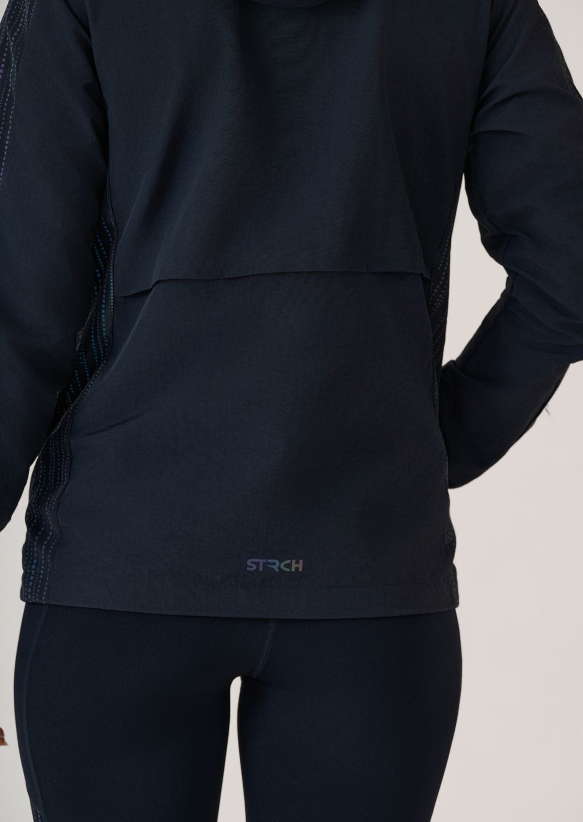 Reflective Athlete Jacket - Jet Black