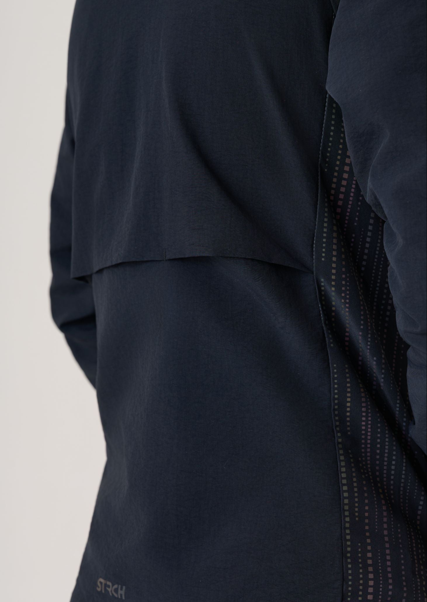 Reflective Athlete Jacket - Jet Black