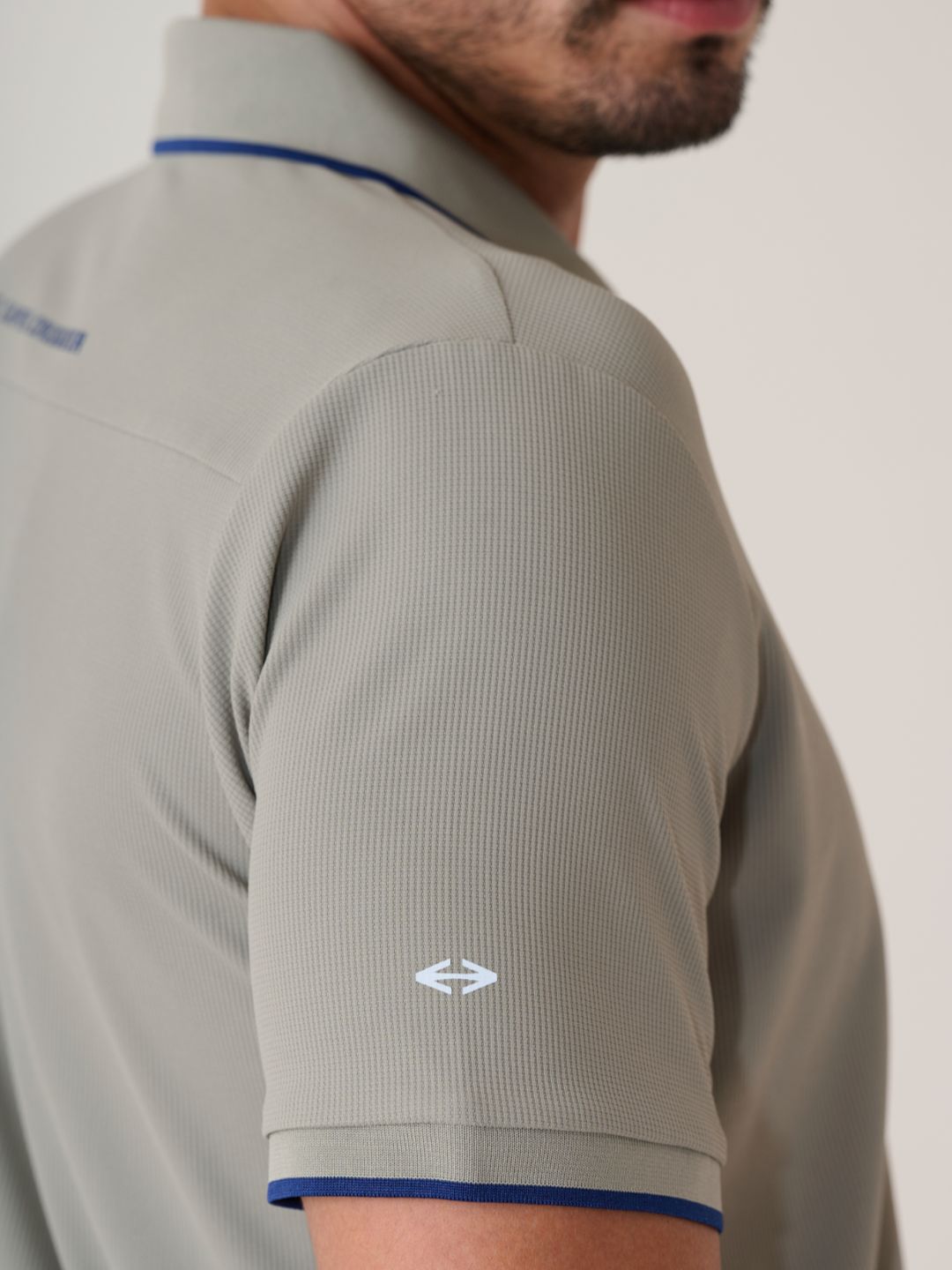Men Dark Knight Polo 
- StoneGrey