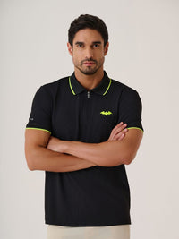 Men Dark Knight Polo 
- JetBlack