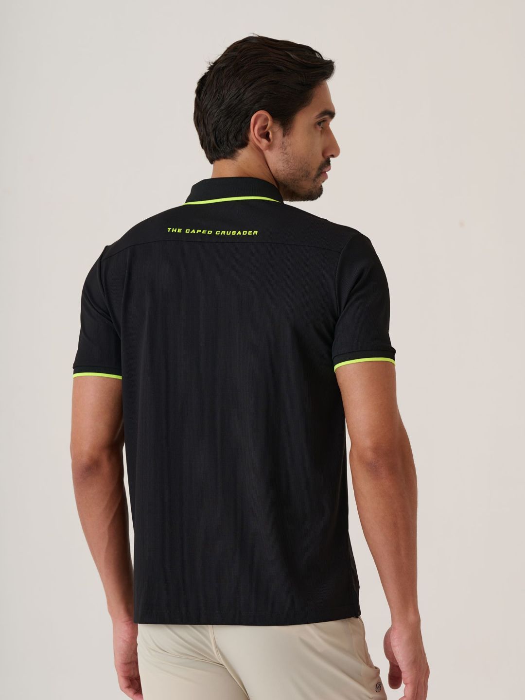 Men Dark Knight Polo 
- JetBlack