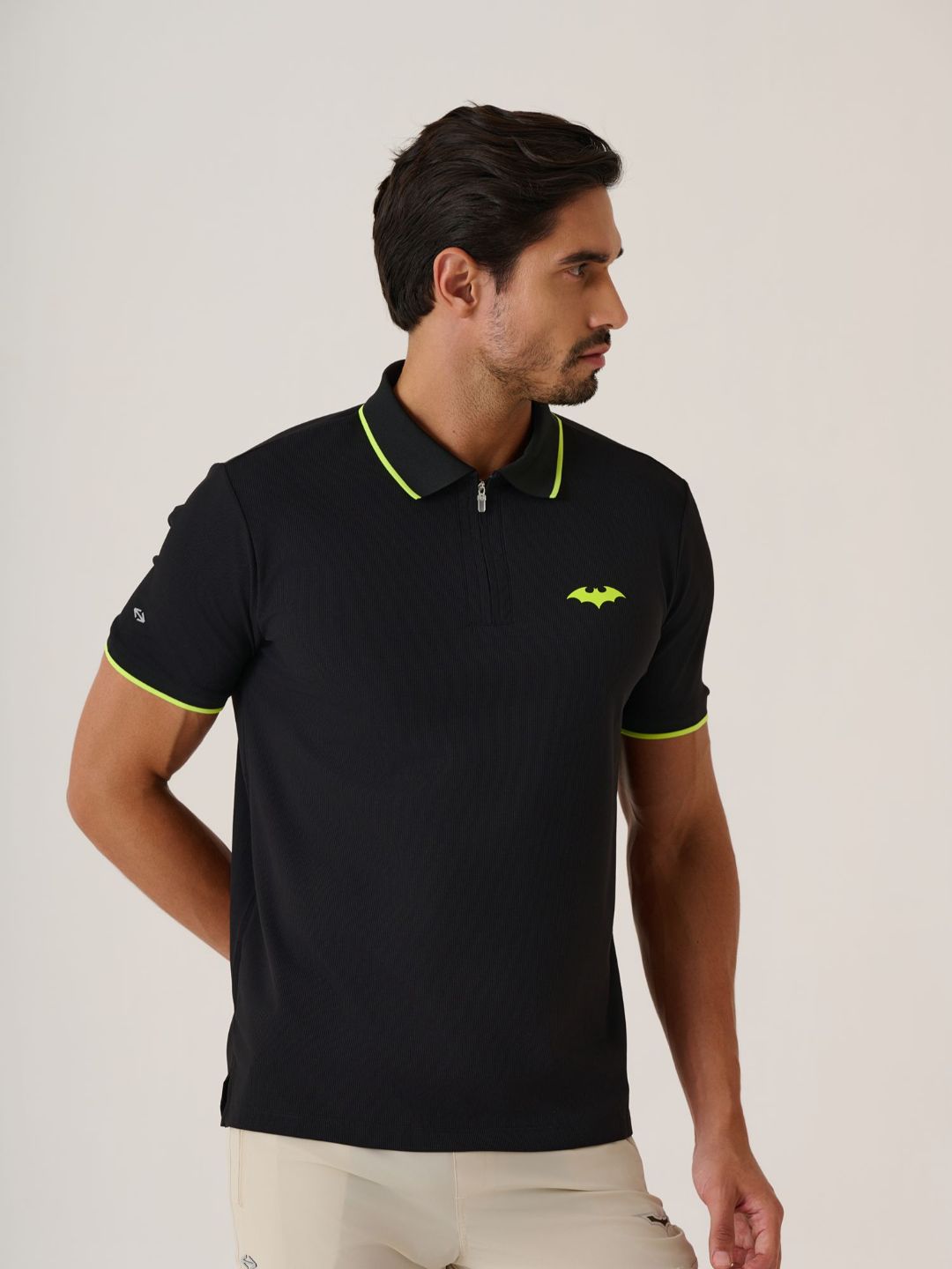 Men Dark Knight Polo 
- JetBlack