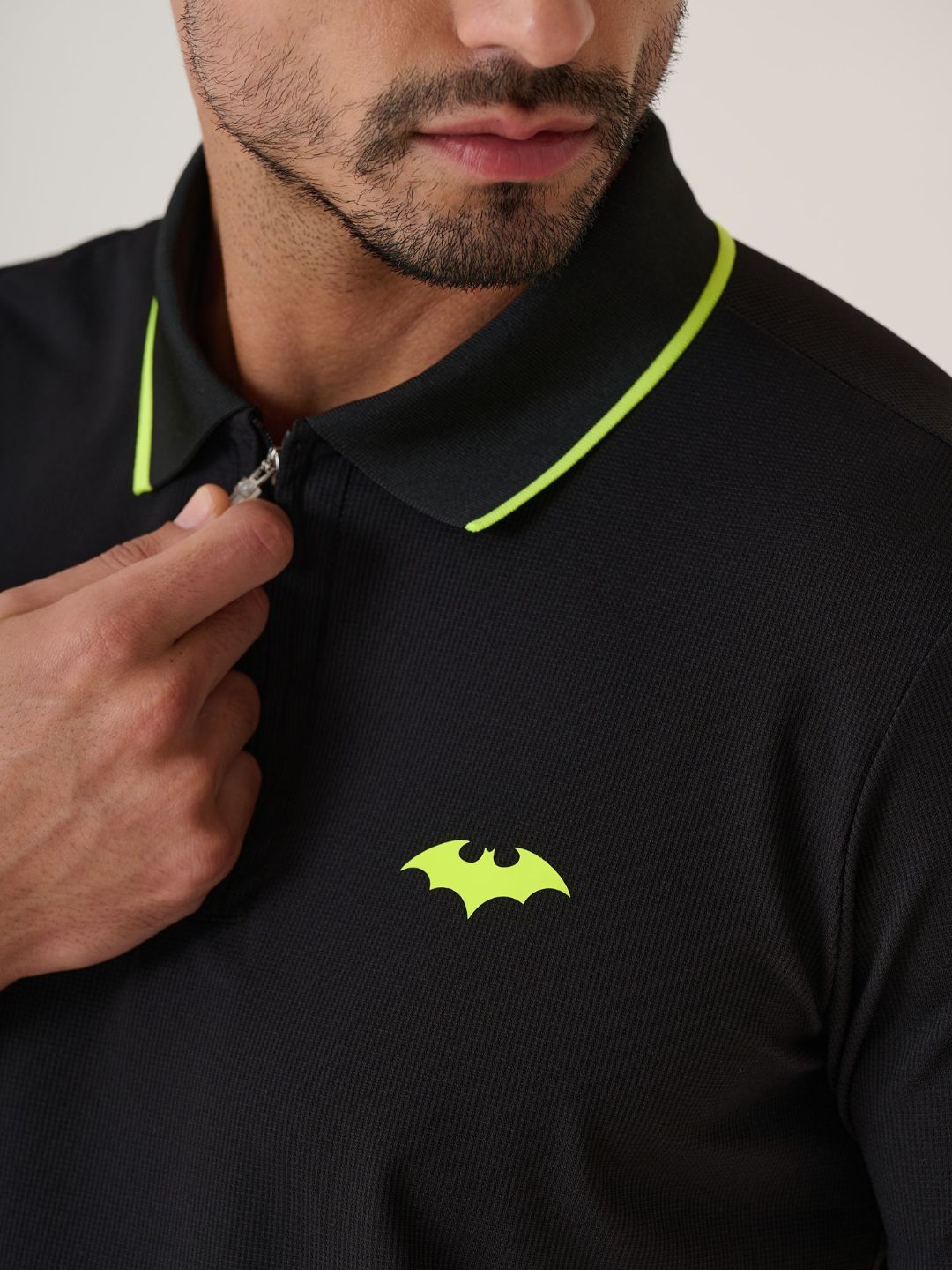 Men Dark Knight Polo 
- JetBlack