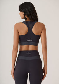 Bonded Anti-Roll Waistband Leggings - Slim Fit - Jet Black