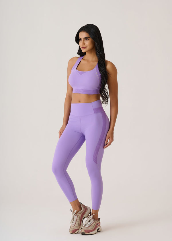 Bonded Anti-Roll Waistband Leggings - Slim Fit - Very Peri