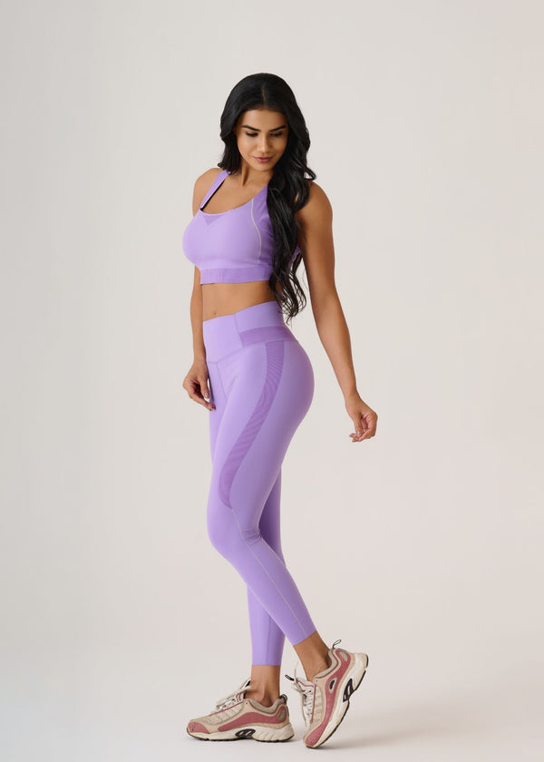 Bonded Anti-Roll Waistband Leggings - Slim Fit - Very Peri