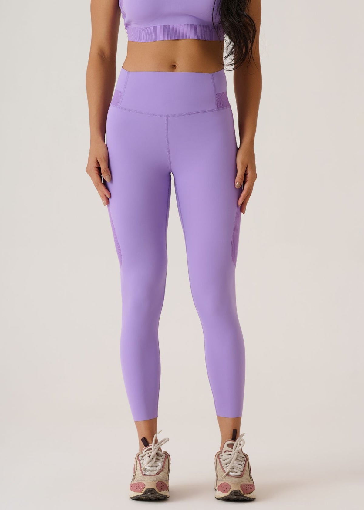 Bonded Anti-Roll Waistband Leggings - Slim Fit - Very Peri