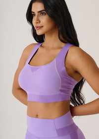 Racer Back Sports Bra-Very Peri