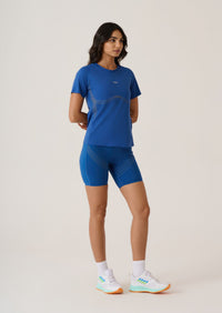 High Performance Bonded Tee-Dodger Blue