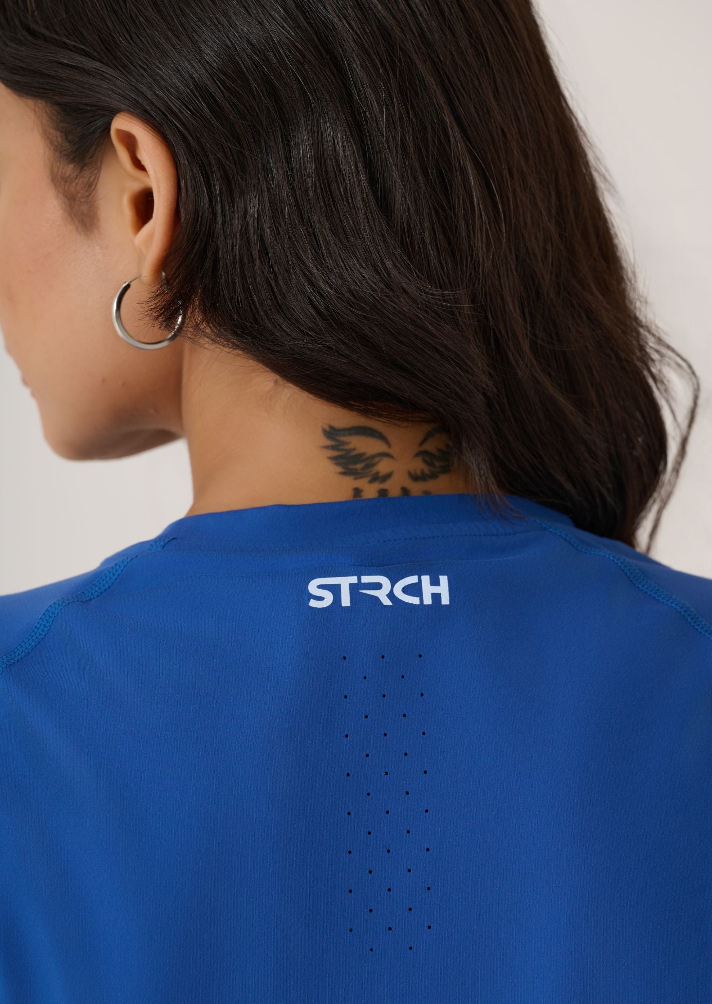 High Performance Bonded Tee-Dodger Blue
