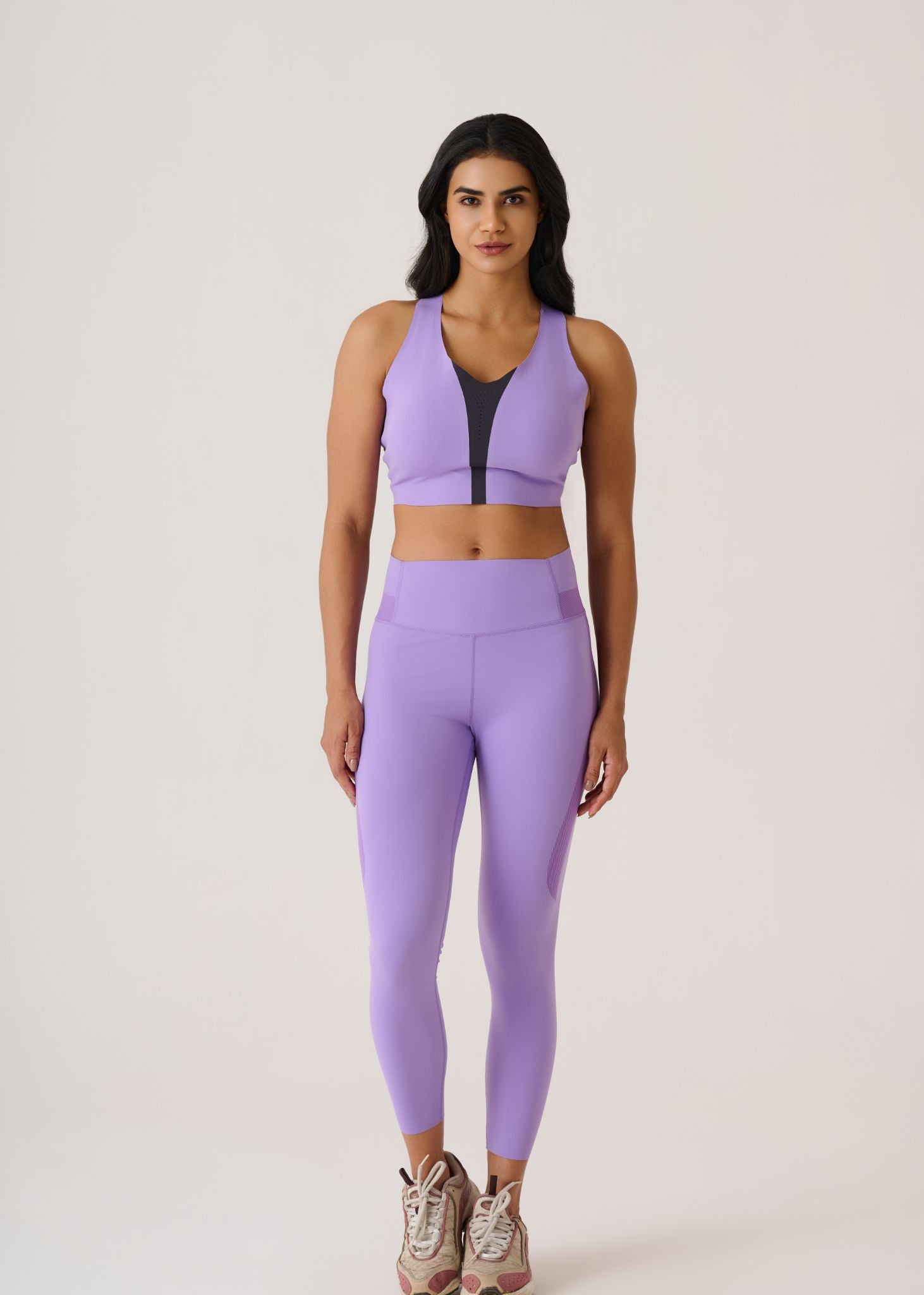 CoreActive Bonded Sports Bra-Very Peri