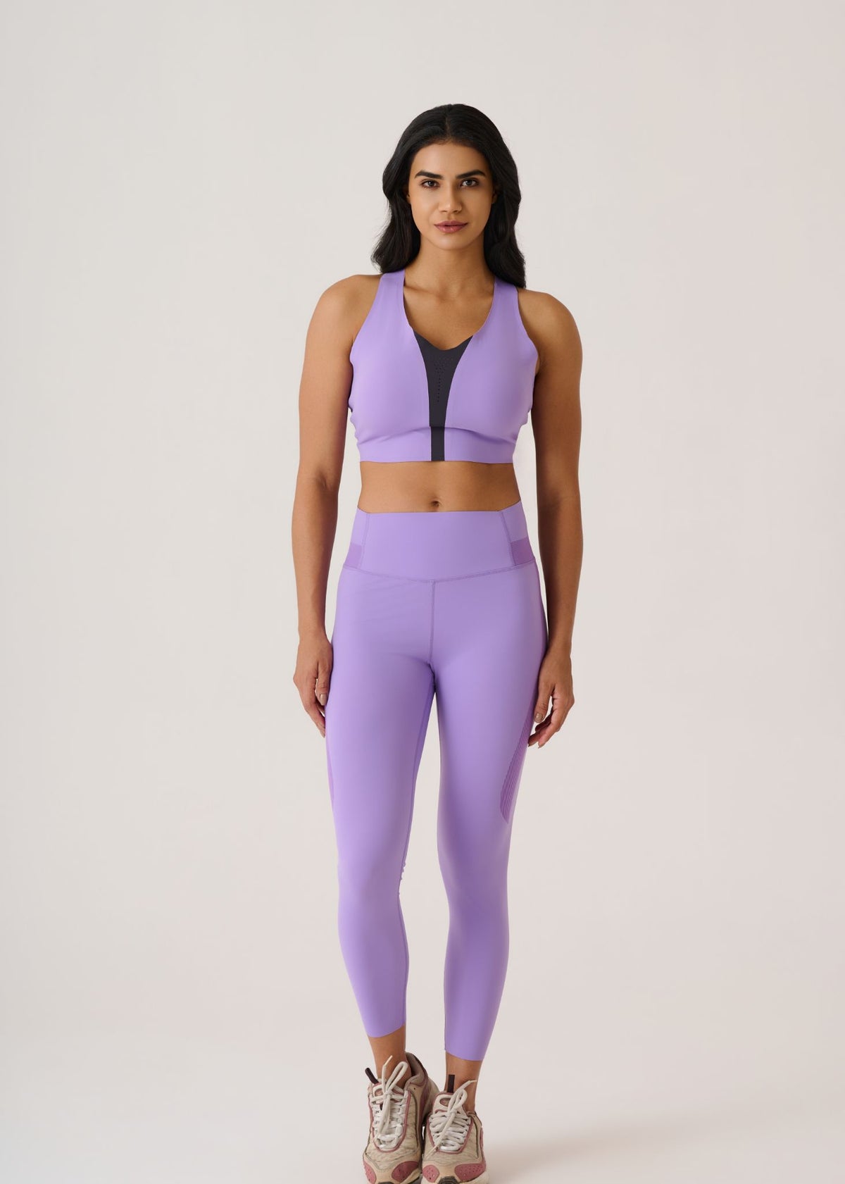 CoreActive Bonded Sports Bra-Very Peri