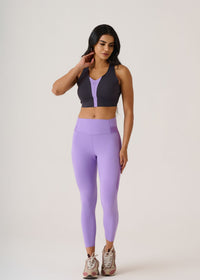 CoreActive Bonded Sports Bra-Jet Black