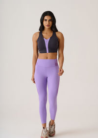 CoreActive Bonded Sports Bra-Jet Black